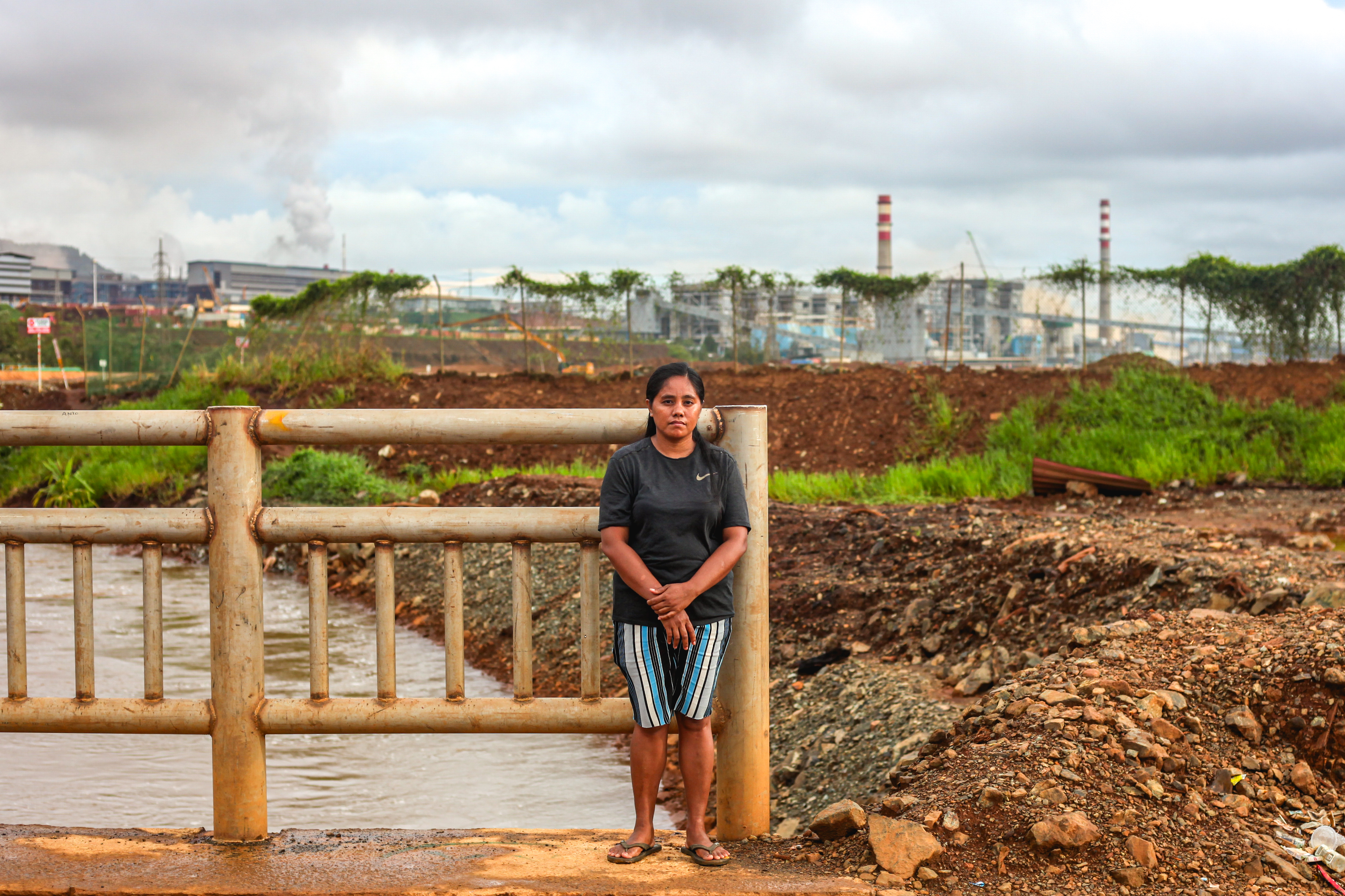 Photo of Nurhayati Jumadi, a resident of Kawasi.