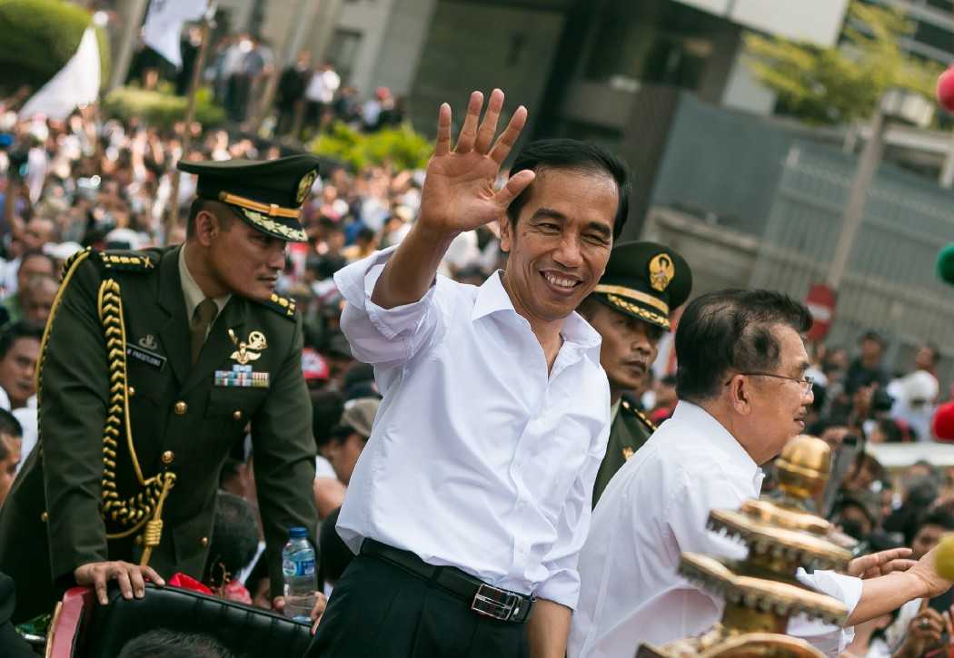 Jokowi pada Oktober 2014. 