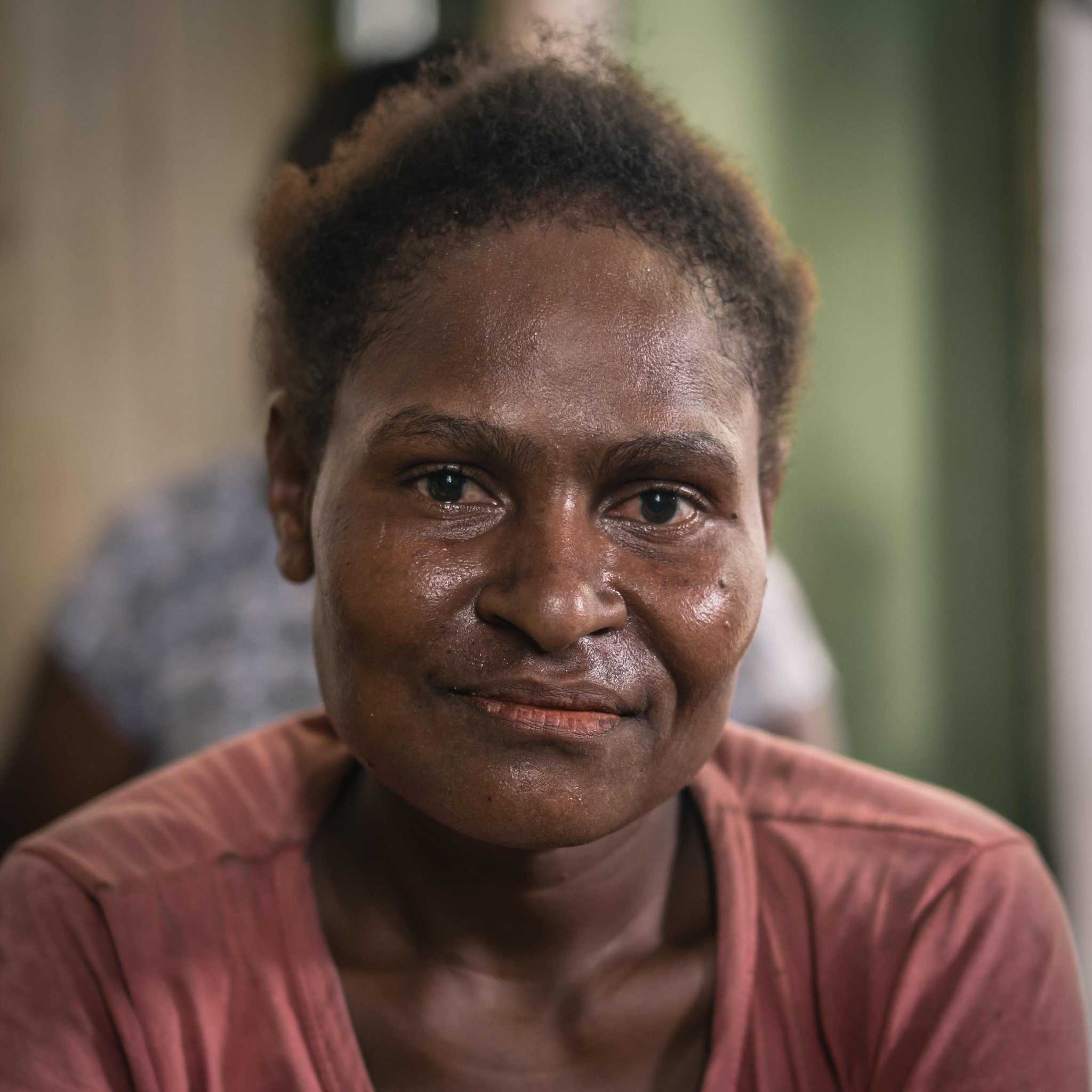Persila Samkakai lost her first child, Herlina, in early 2012. Herlina had suffered from malnutrition in the months leading up to her death. Persila now struggles to feed her other two children due to the loss of the Marind’s traditional food sources.
