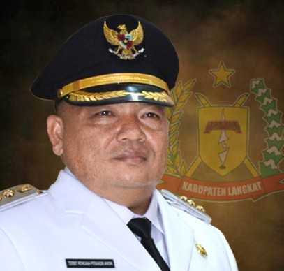 Terbit Rencana Perangin-angin, the elected head of Langkat district