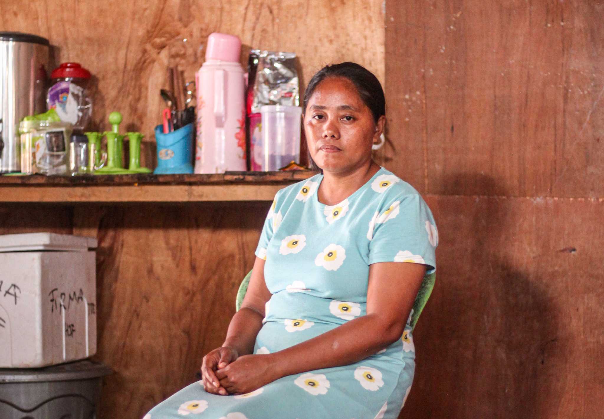 Photo of Nurhayati Jumadi in her home in Kawasi.