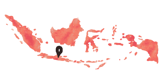The North Kendeng Mountains lie in Java, one of the largest islands in the Indonesian archipelago that serves as the nation’s political centre of gravity. Map by Nadiyah Rizki.